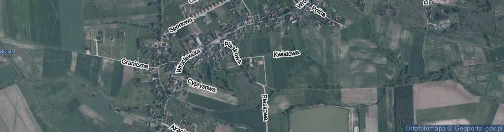 Zdjęcie satelitarne Tulipanowa ul.